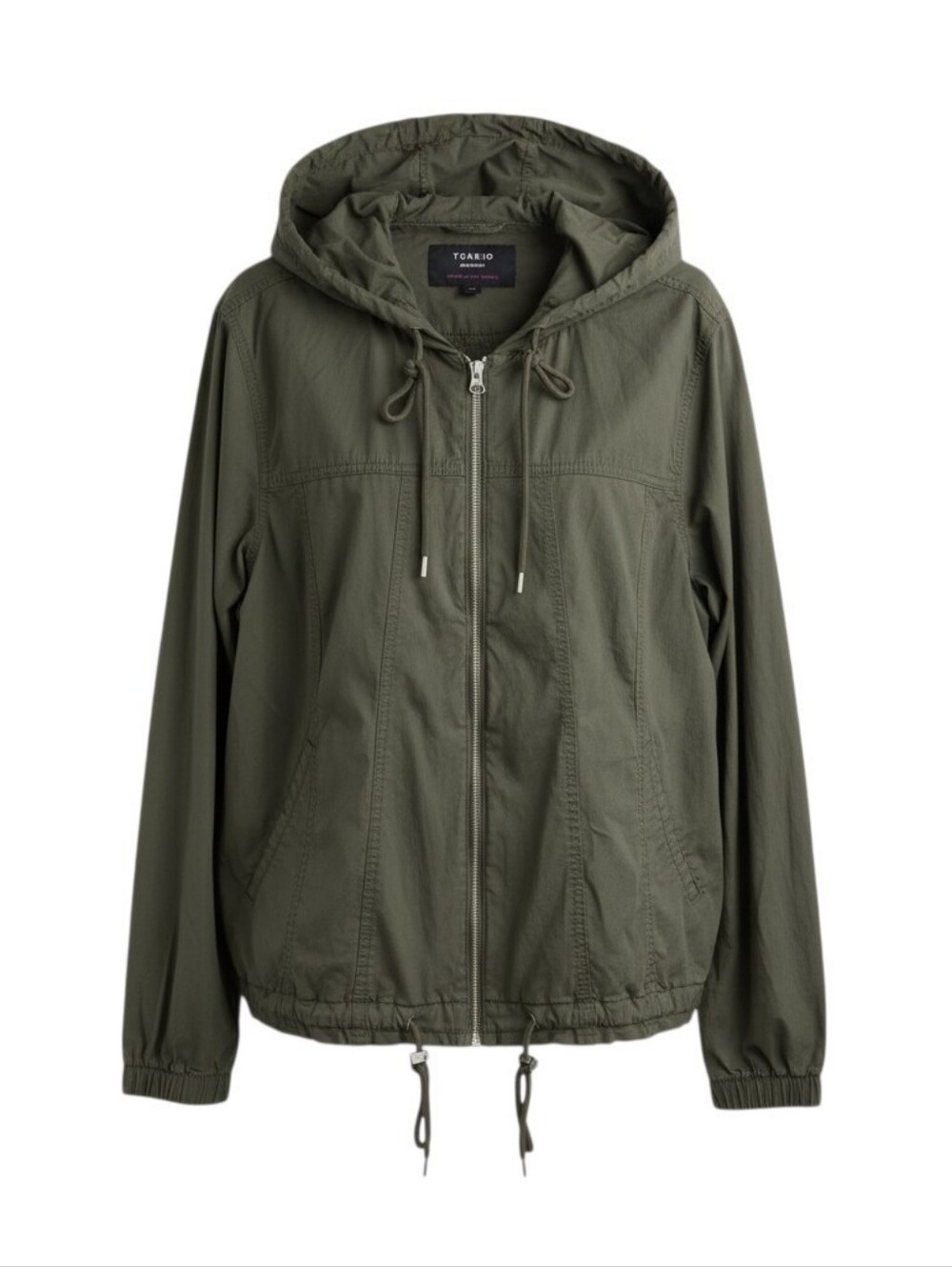 Torrid Olive Hooded Jacket - Feel The FIT 2x